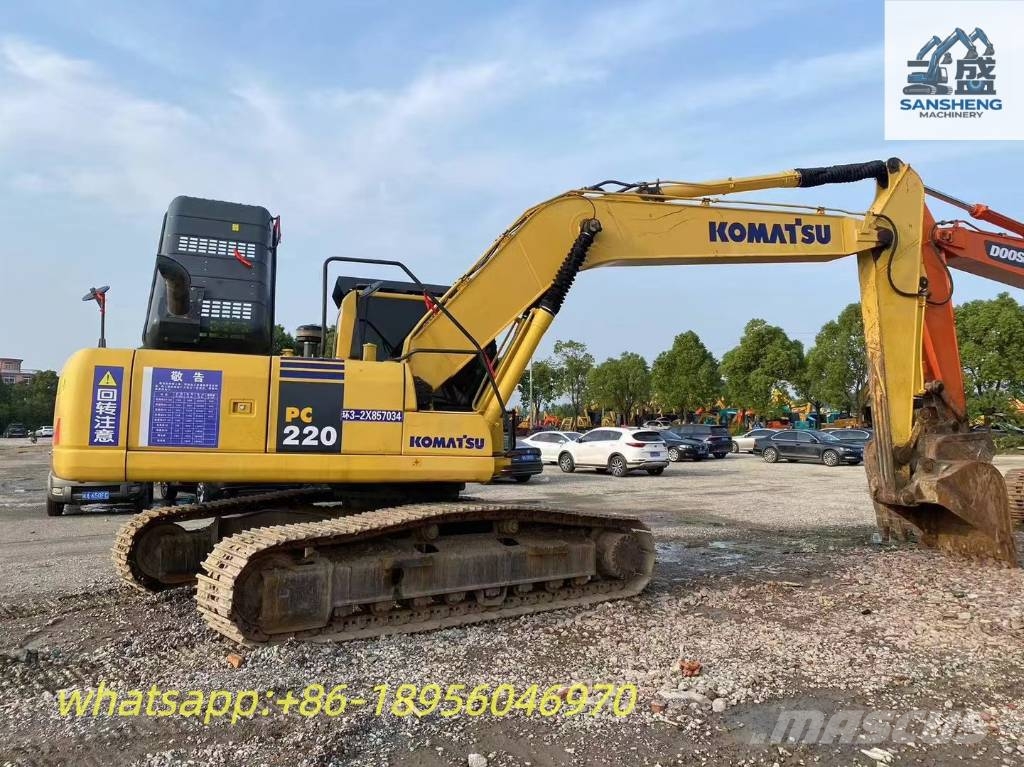 Komatsu PC 220 Bageri guseničari