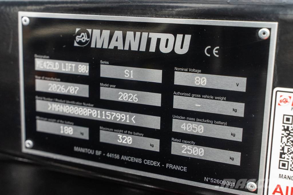 Manitou ME 425 LD Lift Електрически вилични кари-повдигачи