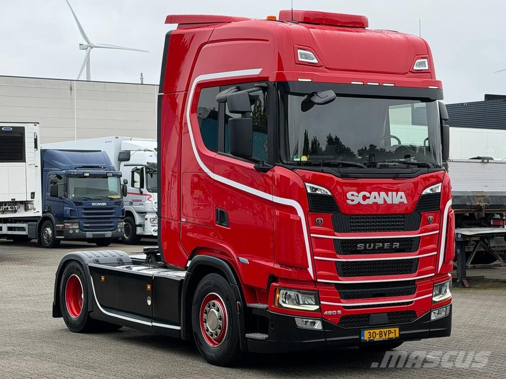 Scania S460 SUPER *445 Tkm* Retarder 2 Tank Full Spoiler Naudoti vilkikai