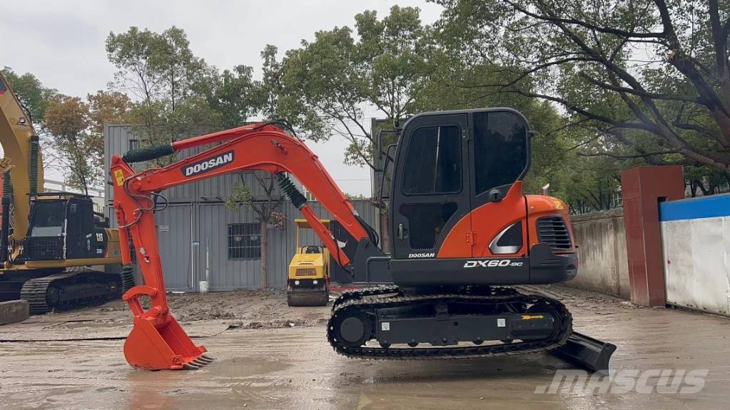 Doosan DX60-9C Mini ekskavatoriai < 7 t