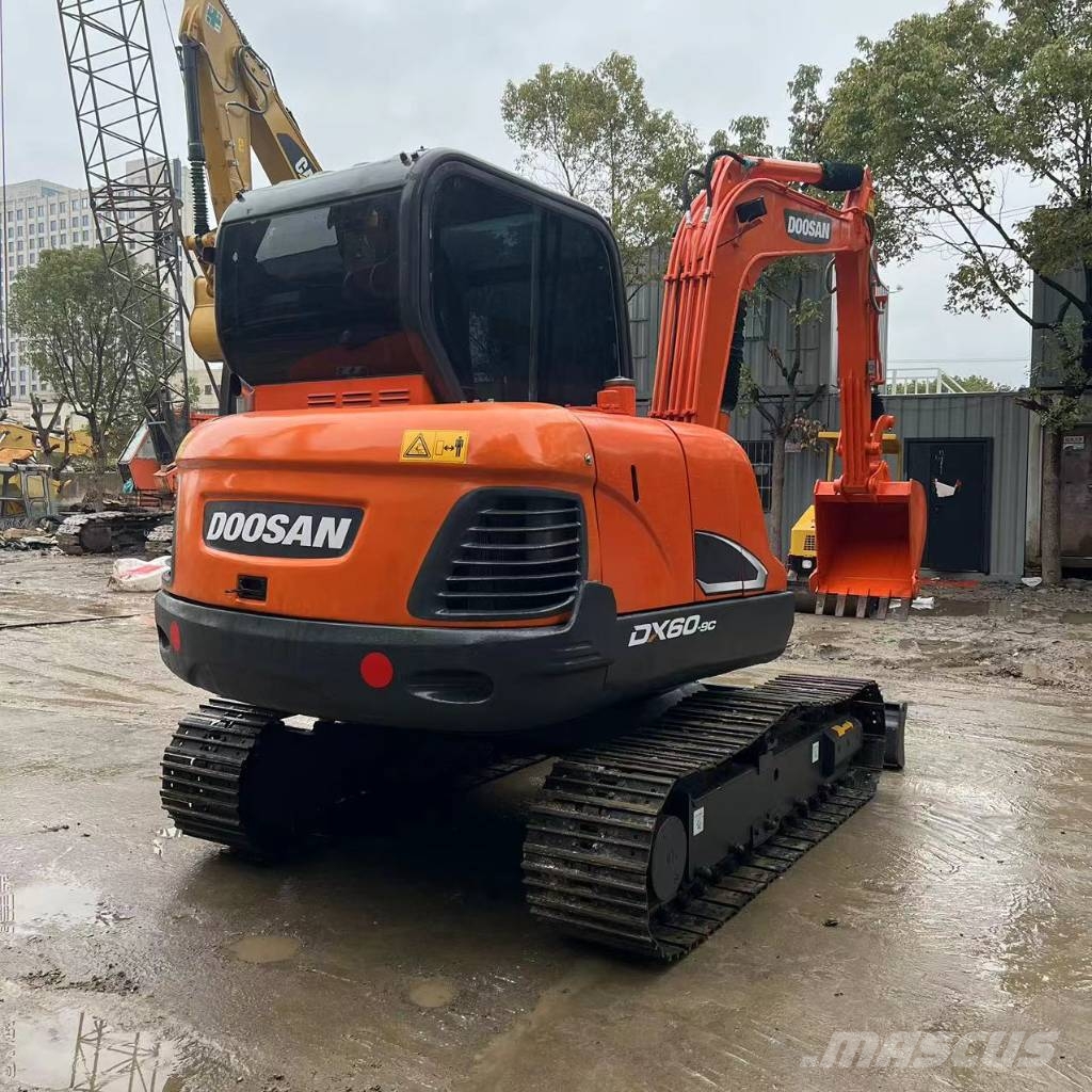 Doosan DX60-9C Mini ekskavatoriai < 7 t