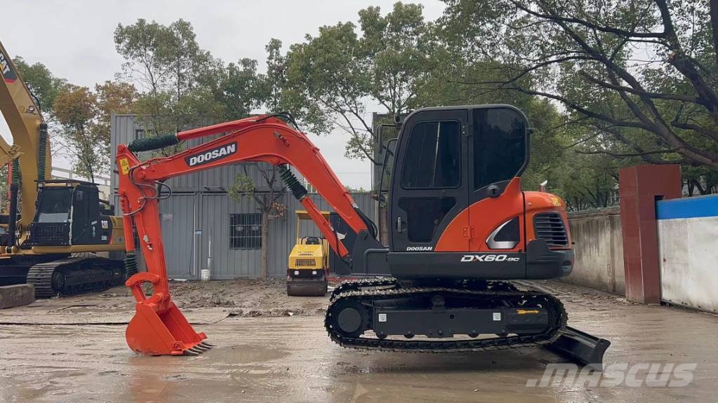 Doosan DX60-9C Mini ekskavatoriai < 7 t
