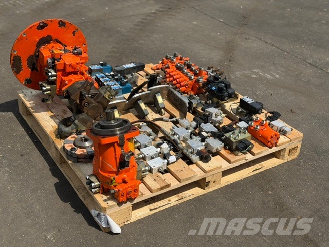 Mecalac 11 CX used hydraulic parts complet rexroth hydroma Hydrauliikka