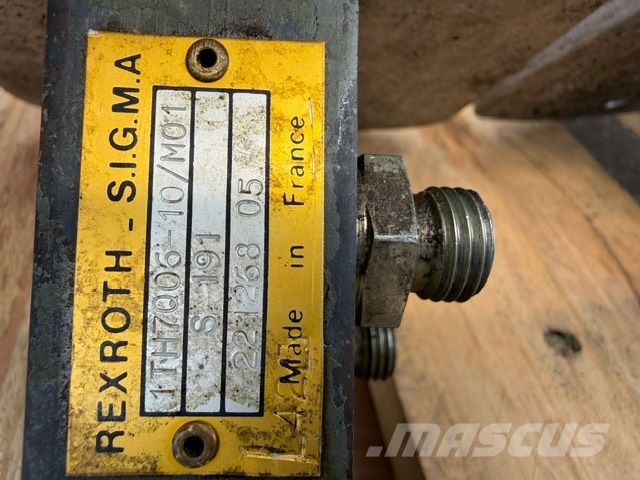 Mecalac 11 CX used hydraulic parts complet rexroth hydroma Hydrauliikka