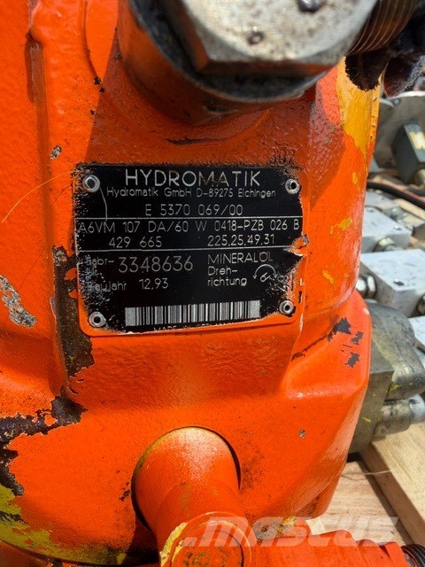 Mecalac 11 CX used hydraulic parts complet rexroth hydroma Hydrauliikka