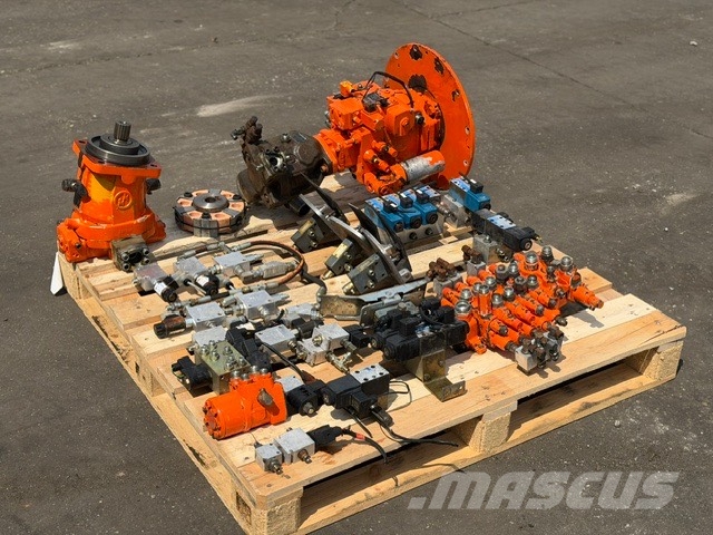 Mecalac 11 CX used hydraulic parts complet rexroth hydroma Hydrauliikka