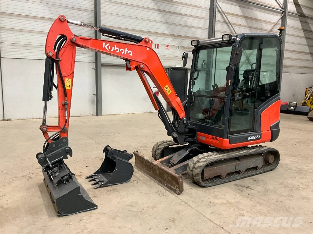 Kubota KX 027-4 Minigravemaskiner