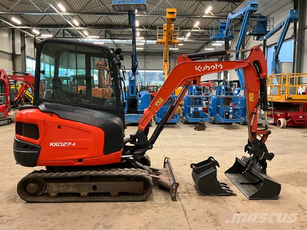 Kubota KX 027-4 Minigravemaskiner