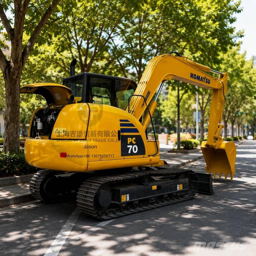 Komatsu PC 70 Kāpurķēžu ekskavatori