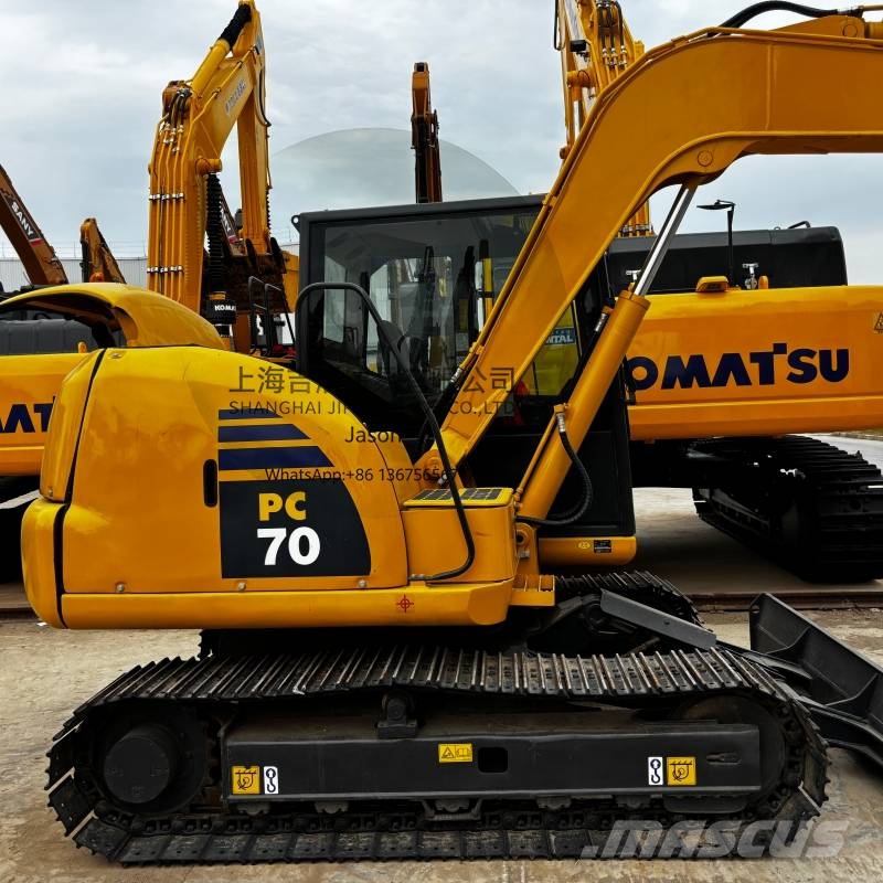 Komatsu PC 70 Kāpurķēžu ekskavatori