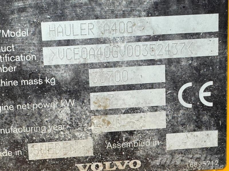 Volvo A 40 G Zglobni demperji