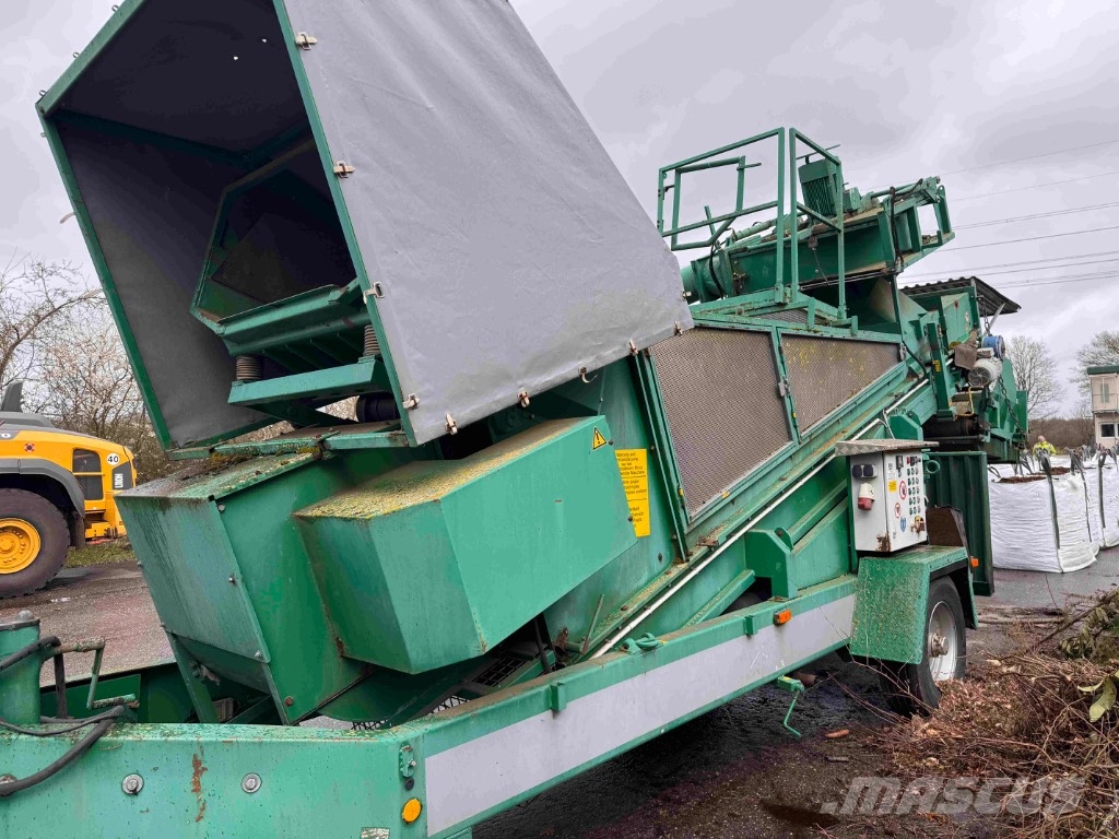 Komptech Hurrikan Mobiele zeefinstallaties