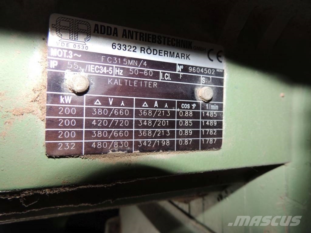 Forus HB 38 Rozdrabniacz wolnoobrotowy elektryczny Affaldskværn