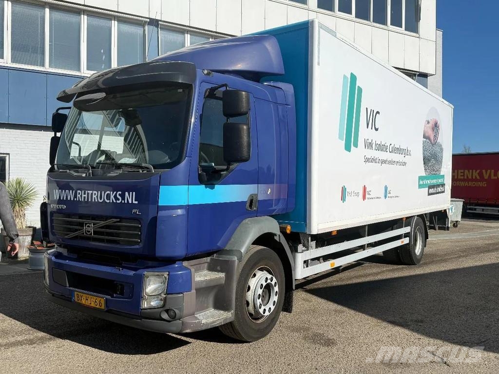 Volvo FE 250 4X2 GESLOTEN BAK + KLEP Camiones con caja de remolque