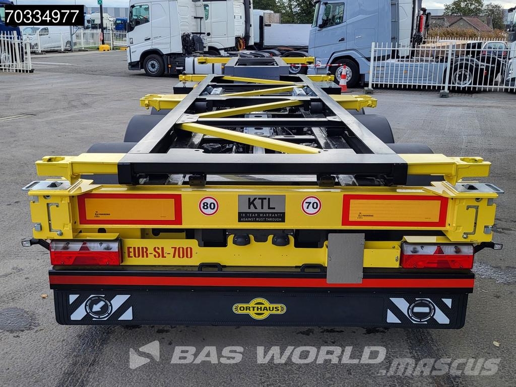 Orthaus A3 3 axles NEW Multi 45ft Lift Axle SAF Containerframe semi-trailers