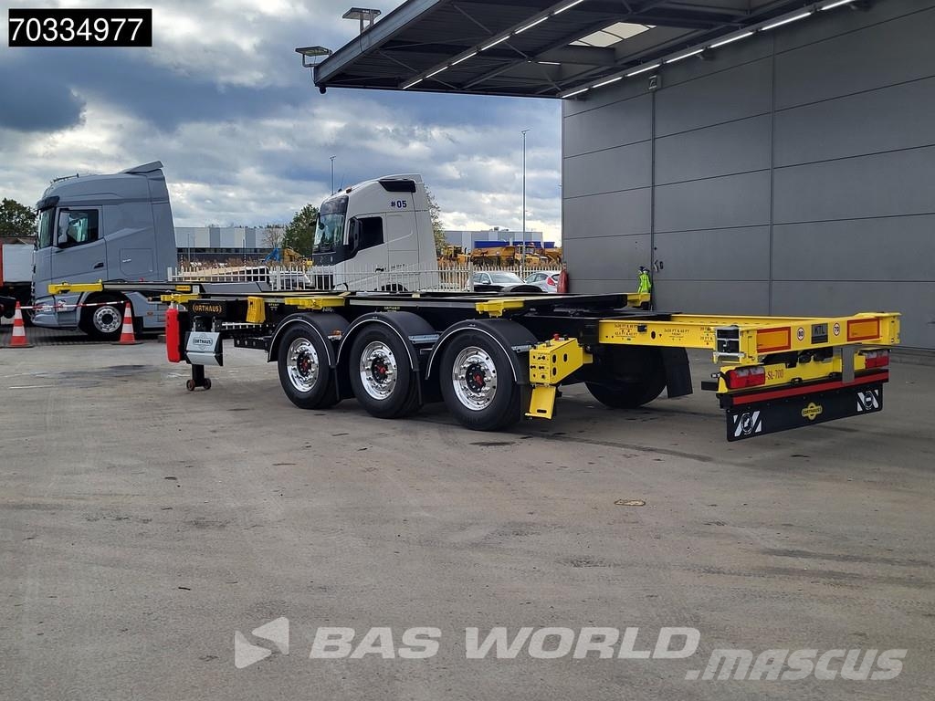 Orthaus A3 3 axles NEW Multi 45ft Lift Axle SAF Containerframe semi-trailers