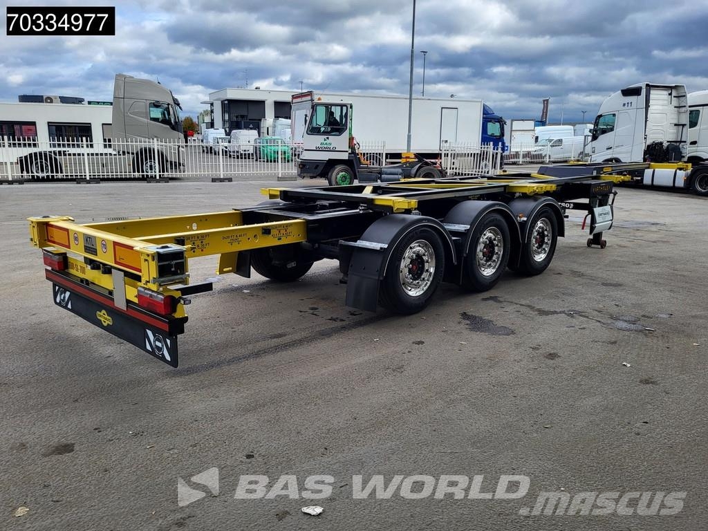 Orthaus A3 3 axles NEW Multi 45ft Lift Axle SAF Containerframe semi-trailers
