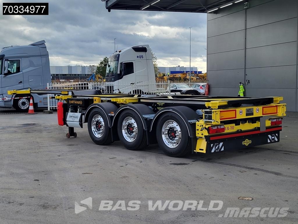 Orthaus A3 3 axles NEW Multi 45ft Lift Axle SAF Containerframe semi-trailers