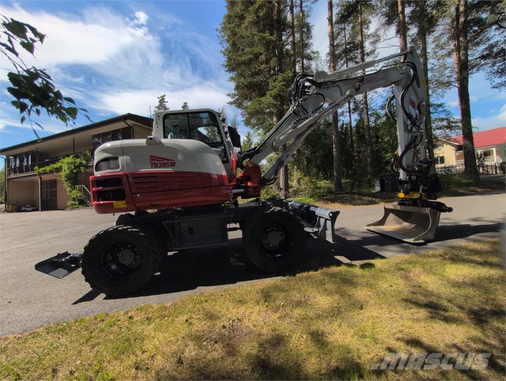 Takeuchi TB 395 W Εκσκαφείς με τροχούς - λάστιχα