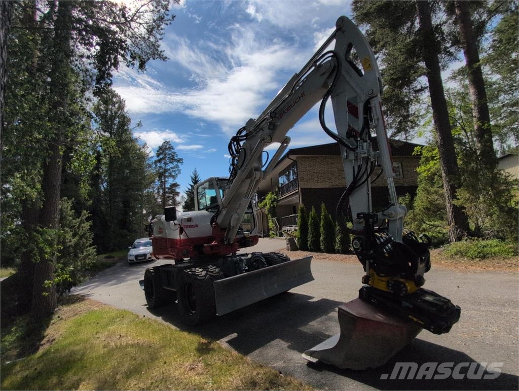 Takeuchi TB 395 W Εκσκαφείς με τροχούς - λάστιχα