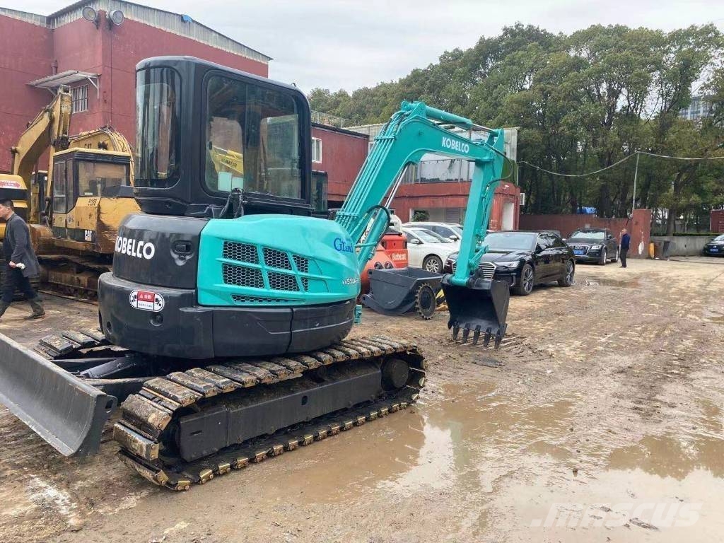Kobelco sk55sr 소형 굴삭기 7톤 미만
