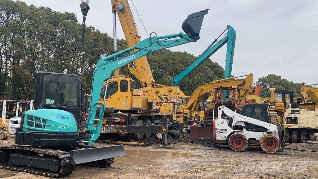 Kobelco sk55sr 소형 굴삭기 7톤 미만