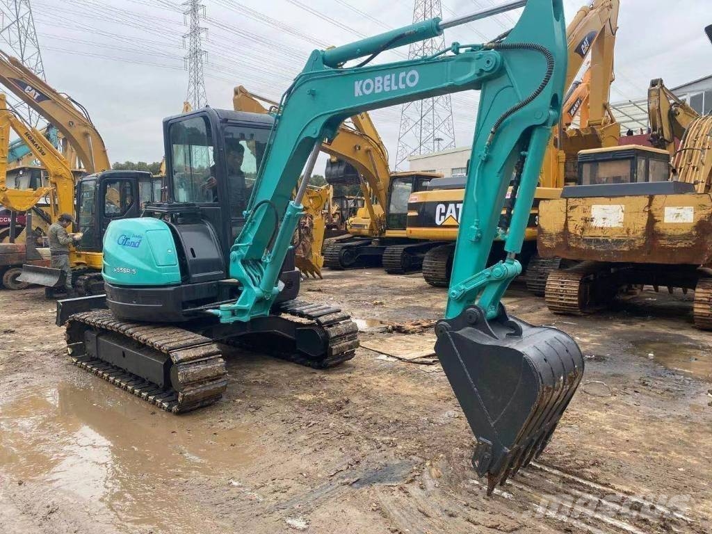 Kobelco sk55sr 소형 굴삭기 7톤 미만