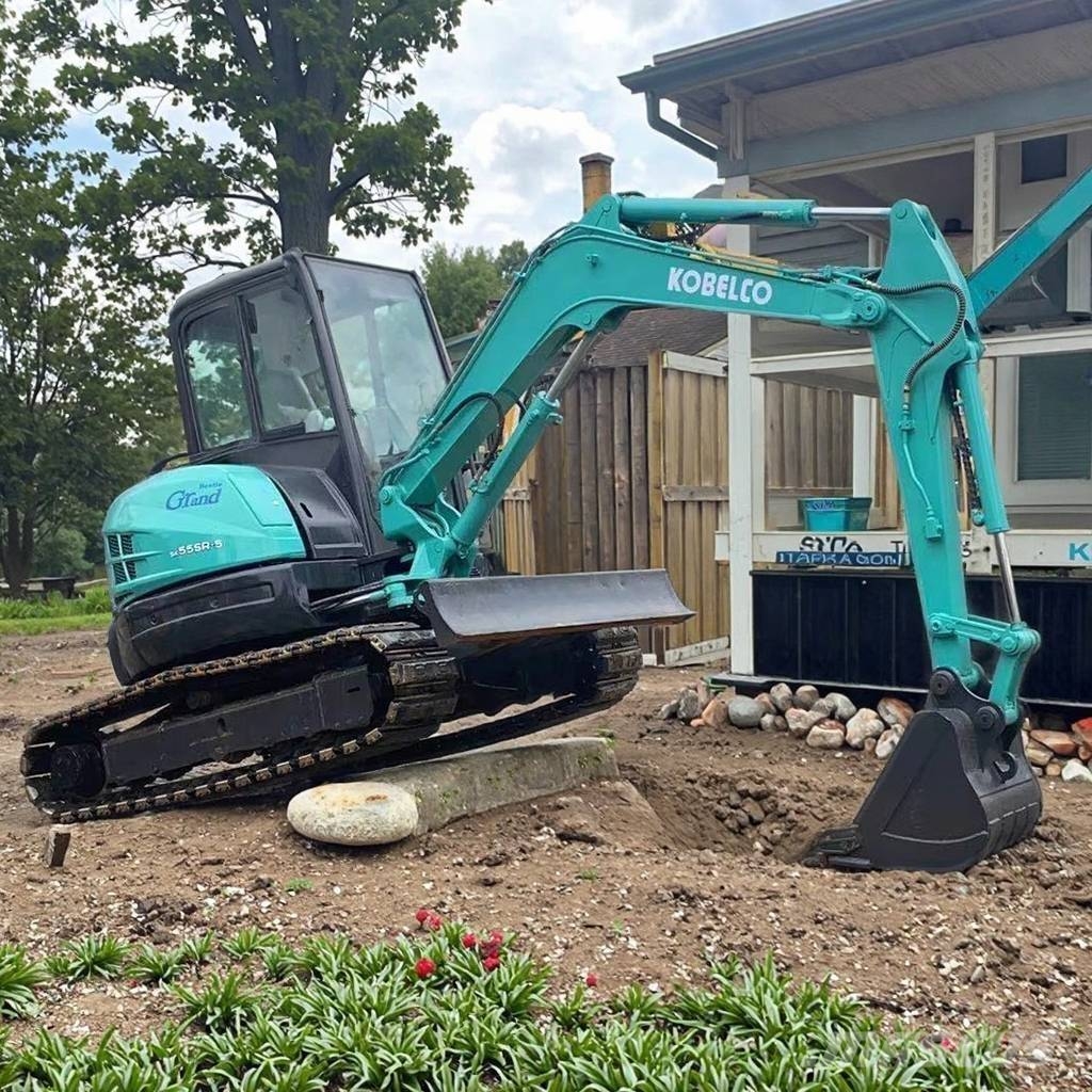 Kobelco sk55sr 소형 굴삭기 7톤 미만