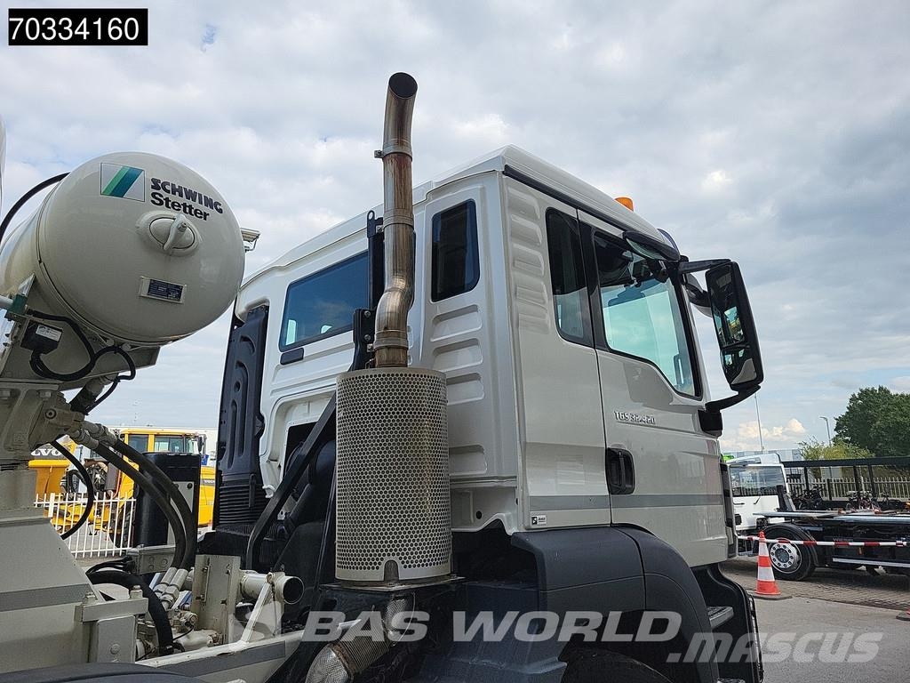 MAN TGS 32.420 TGS 8X4 Schwing 9m3 mixer steelsuspensi Betonvežiai