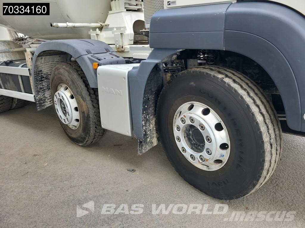 MAN TGS 32.420 TGS 8X4 Schwing 9m3 mixer steelsuspensi Betonvežiai