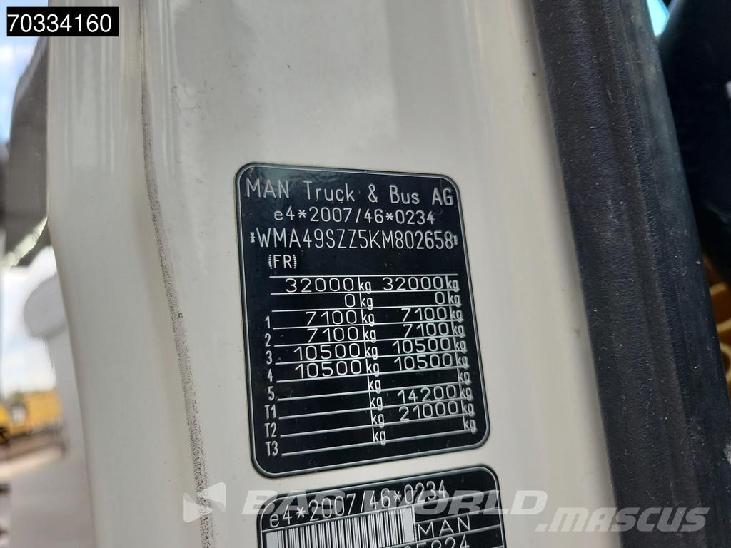 MAN TGS 32.420 TGS 8X4 Schwing 9m3 mixer steelsuspensi Betonvežiai