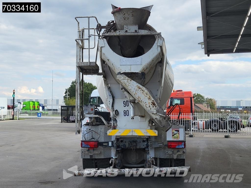 MAN TGS 32.420 TGS 8X4 Schwing 9m3 mixer steelsuspensi Betonvežiai