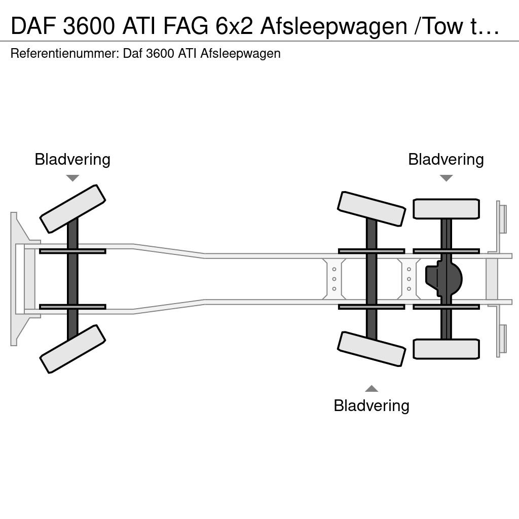 DAF 3600 ATI FAG 6x2 Afsleepwagen /Tow truck/Abschlepp Vehículos de reciclaje