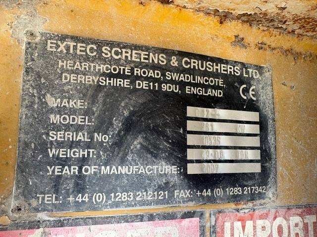 Extec C12 Mobile crushers