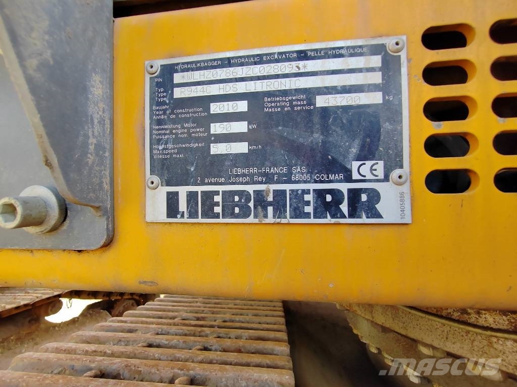 Liebherr R 944 C HD SL Gravemaskiner på larvebånd