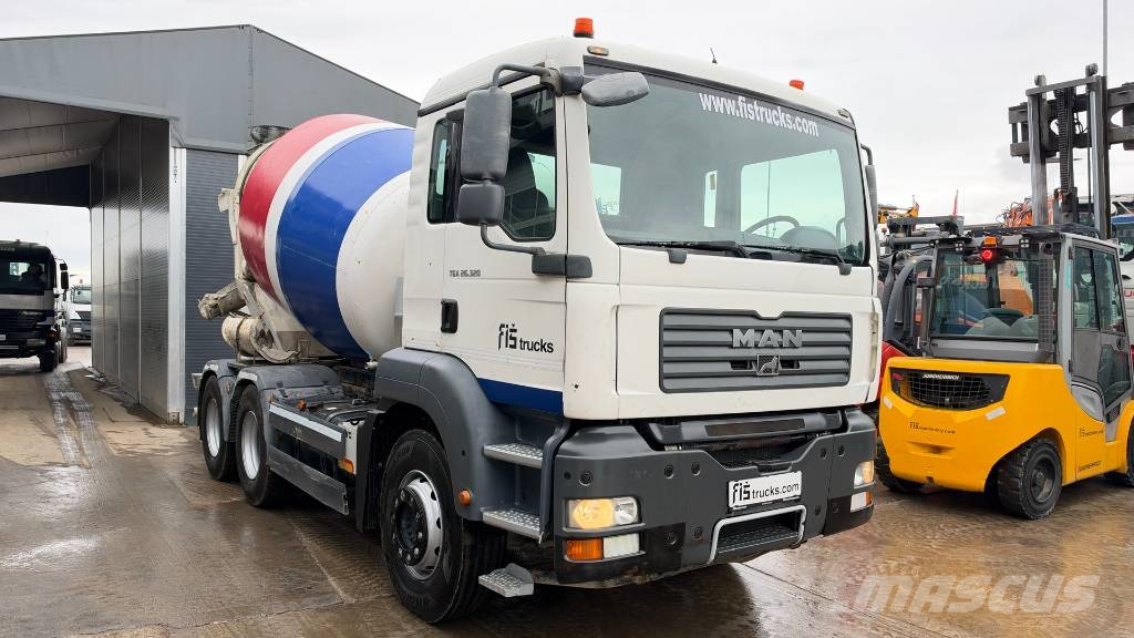 MAN TGA 26.350 Betonmixers en pompen