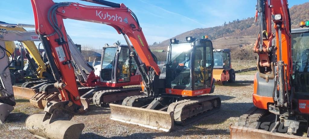 Kubota KX 080-4 中型挖掘机