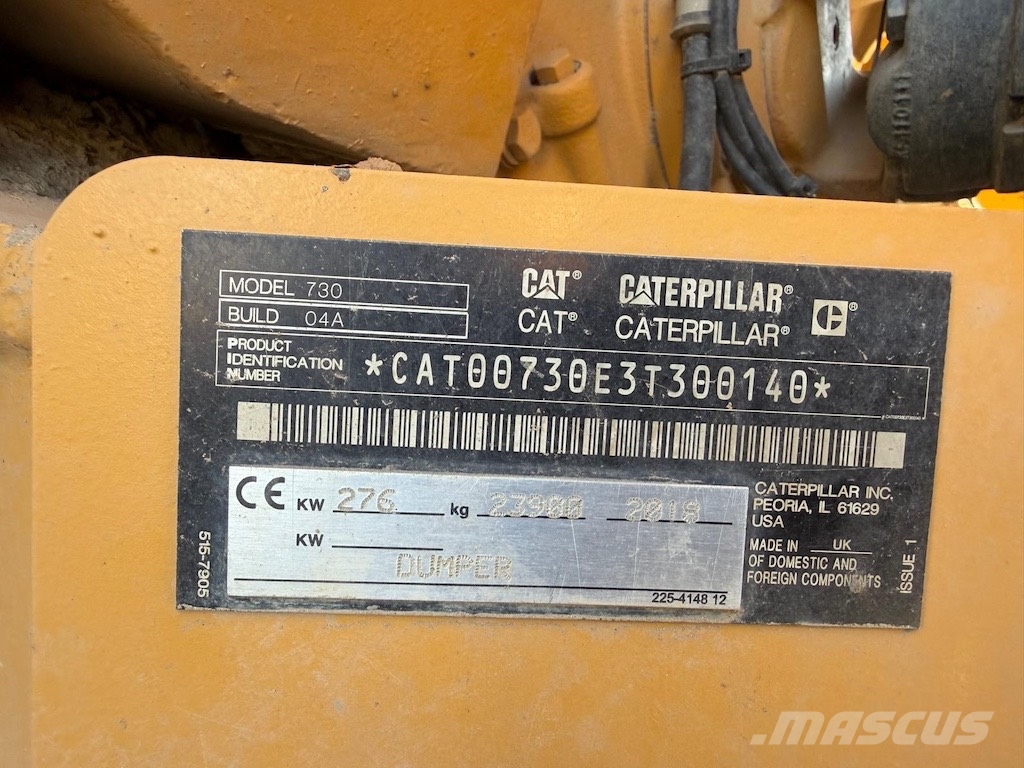 CAT 730 Zglobni demperji