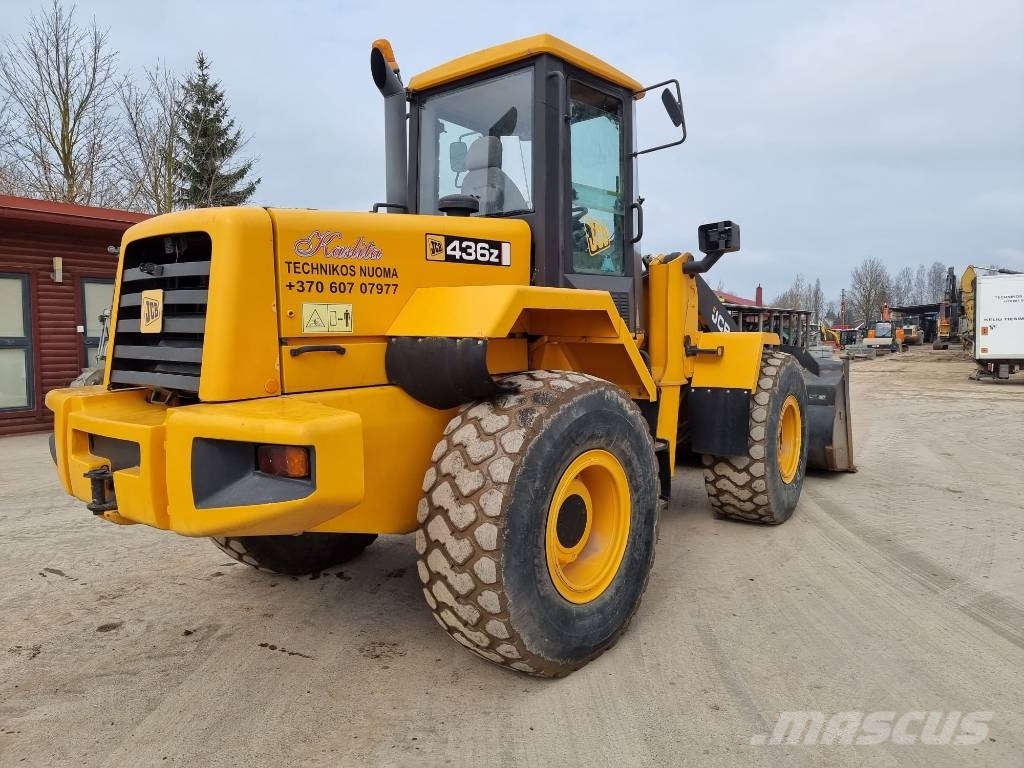 JCB 436 Z Cargadoras sobre ruedas