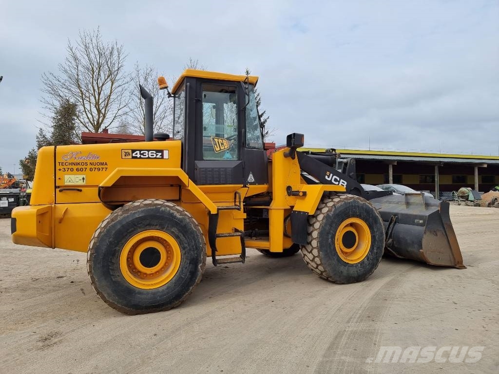 JCB 436 Z Cargadoras sobre ruedas
