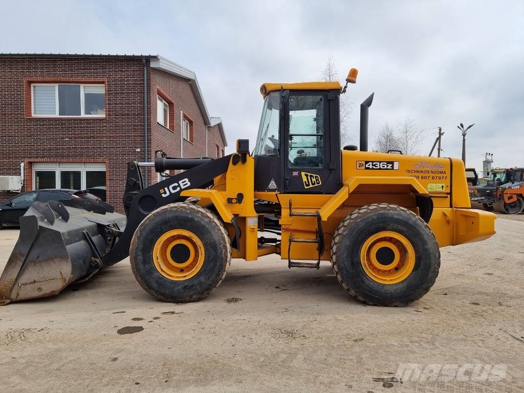 JCB 436 Z Cargadoras sobre ruedas
