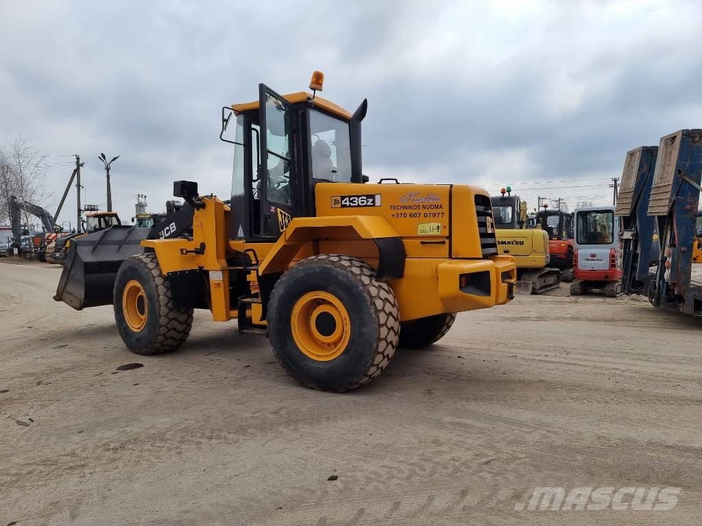 JCB 436 Z Cargadoras sobre ruedas