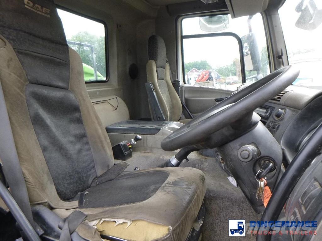 DAF CF 75.310 6x4 RHD tipper + HMF 1144 K-1 + grapple Guindastes todo-terreno