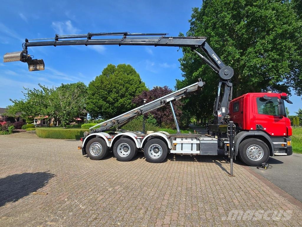 Scania P410 CRANE/CONTAINER!! ZERO EMISSIONS 2030!! TOP Hakowce
