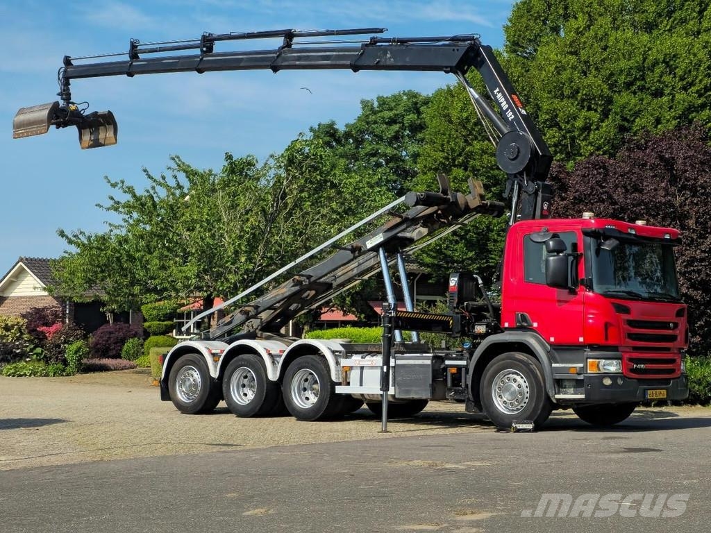 Scania P410 CRANE/CONTAINER!! ZERO EMISSIONS 2030!! TOP Hakowce