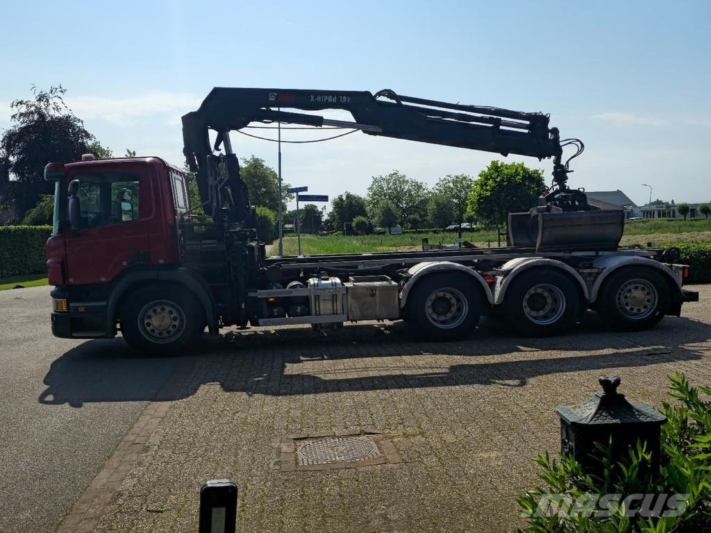 Scania P410 CRANE/CONTAINER!! ZERO EMISSIONS 2030!! TOP Hakowce