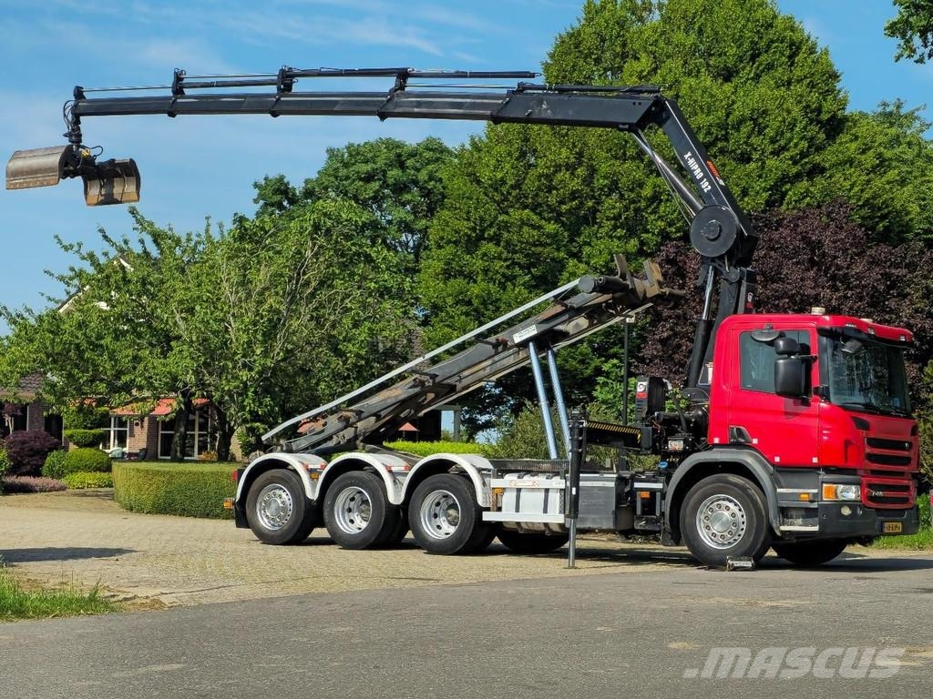 Scania P410 CRANE/CONTAINER!! ZERO EMISSIONS 2030!! TOP Hakowce