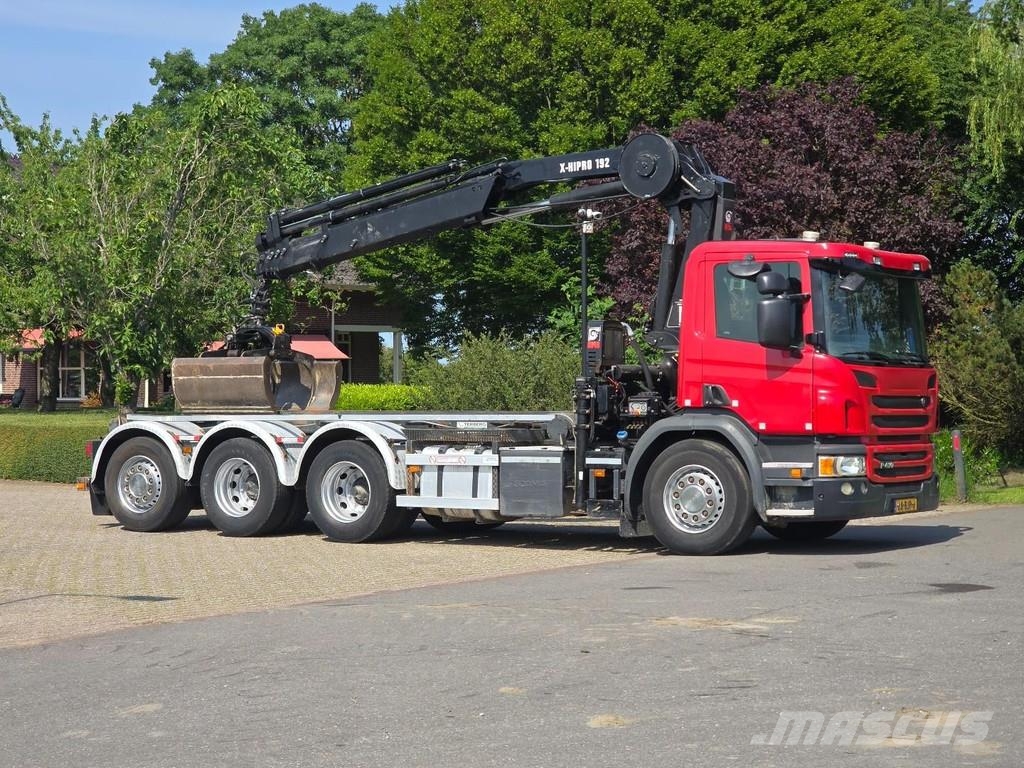 Scania P410 CRANE/CONTAINER!! ZERO EMISSIONS 2030!! TOP Hakowce