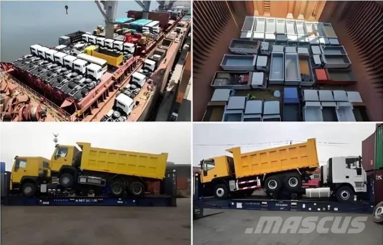 Howo New and Used Howo 7 6x4 Dump Truck Bañeras basculantes usadas
