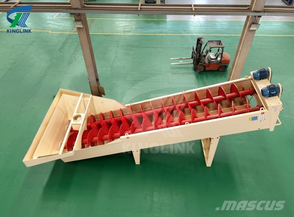 Kinglink 44'' Twin Screw Fine Material Sand Washer TTSW4432 Sorteer / afvalscheidings machines